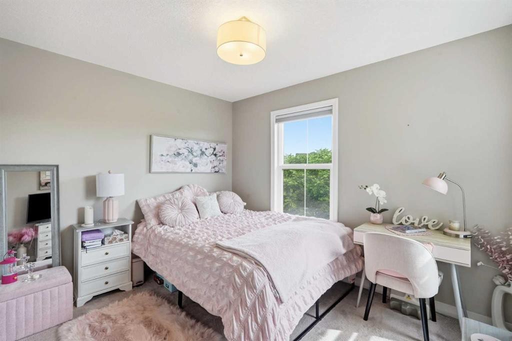 6 Mahogany Lane Se, Calgary, AB - Indoor Photo Showing Bedroom