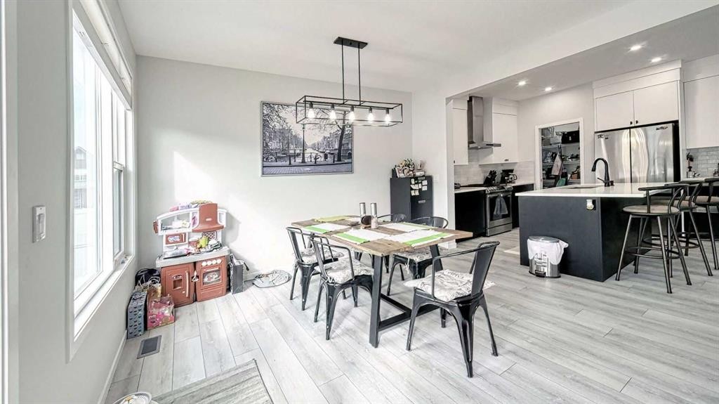 67 Setonstone Row Se, Calgary, AB - Indoor Photo Showing Dining Room