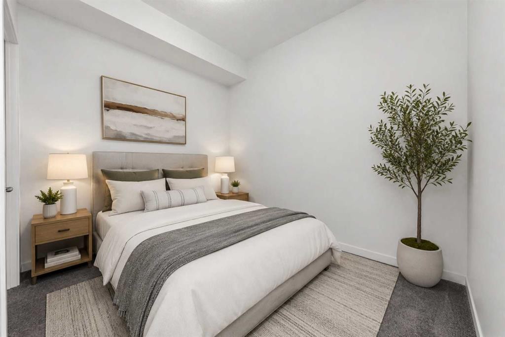 316-20 Seton Park Se, Calgary, AB - Indoor Photo Showing Bedroom