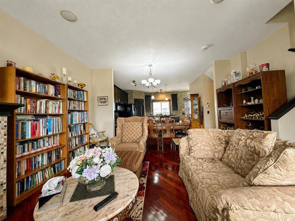 288 Rainbow Falls Drive, Chestermere, AB - Indoor Photo Showing Living Room