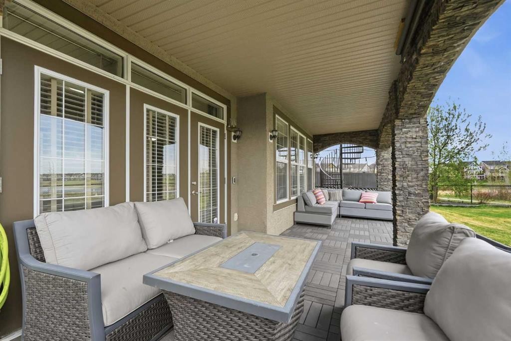 127 Marquis Grove Se, Calgary, AB - Outdoor With Deck Patio Veranda With Exterior