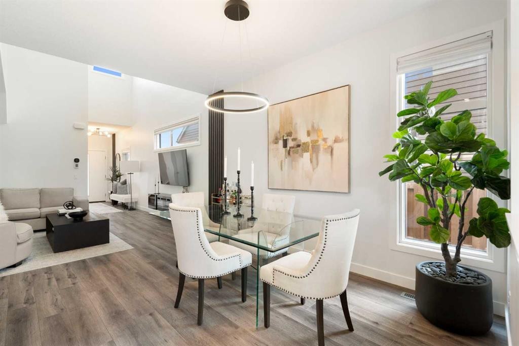 3872 202 Avenue Se, Calgary, AB - Indoor Photo Showing Dining Room
