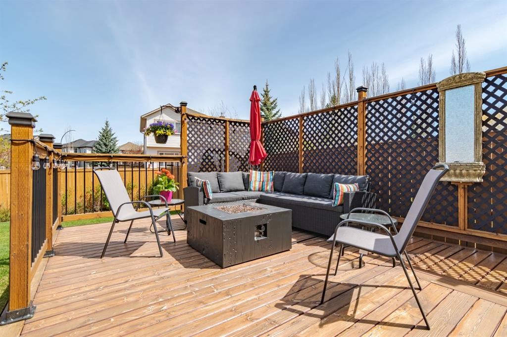 6 Cranwell Link Se, Calgary, AB - Outdoor With Deck Patio Veranda With Exterior