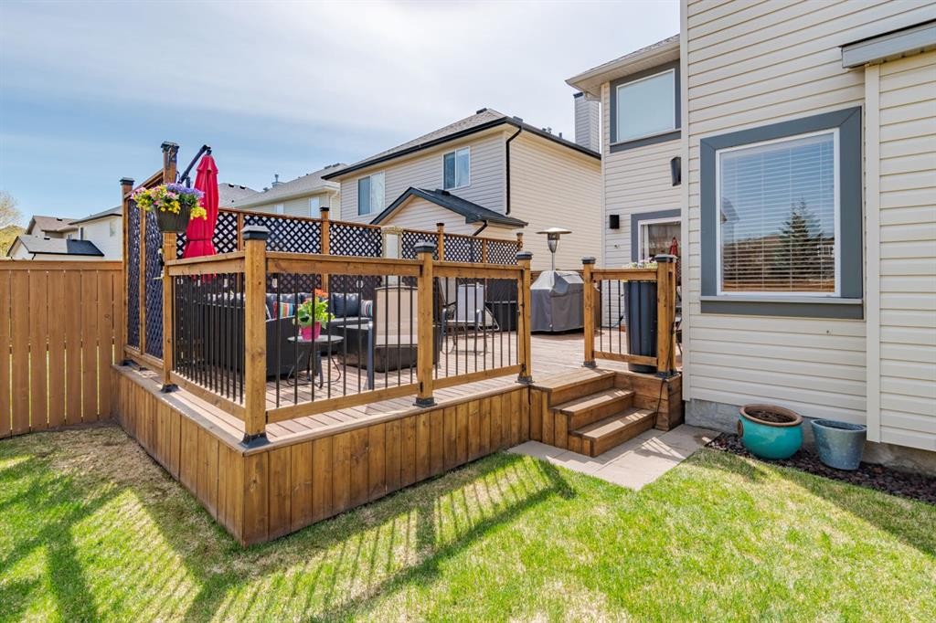 6 Cranwell Link Se, Calgary, AB - Outdoor With Deck Patio Veranda With Exterior