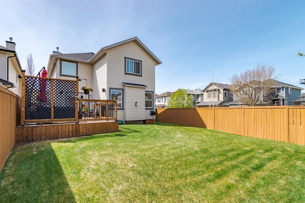 6 Cranwell Link Se, Calgary, AB - Outdoor With Deck Patio Veranda