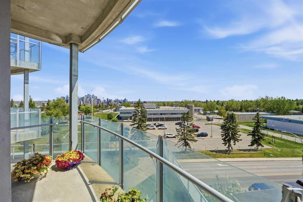 406-2505 17 Avenue Sw, Calgary, AB - Outdoor With Body Of Water With Balcony With View