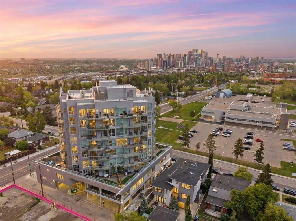 406-2505 17 Avenue Sw, Calgary, AB - Outdoor With View