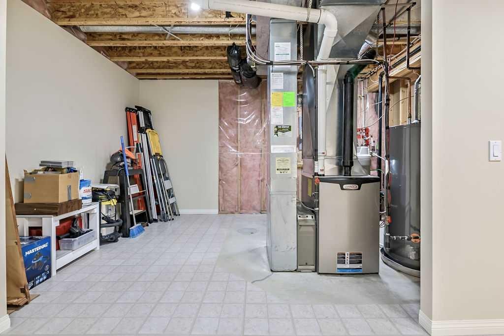 41 Cranston Drive Se, Calgary, AB - Indoor Photo Showing Basement