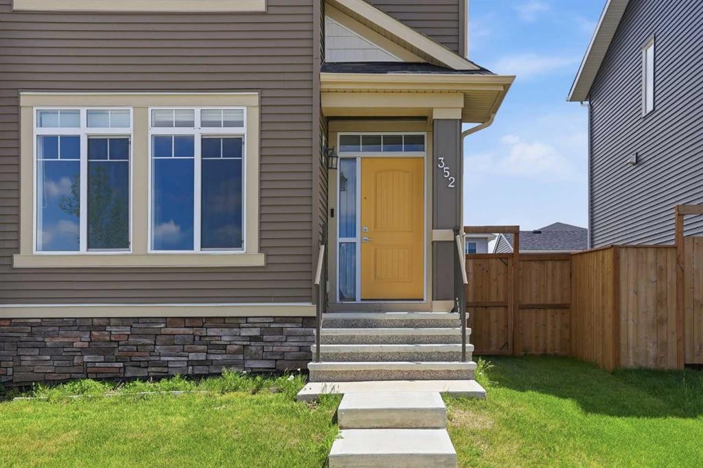 352 Dawson Drive, Chestermere, AB - Outdoor With Exterior