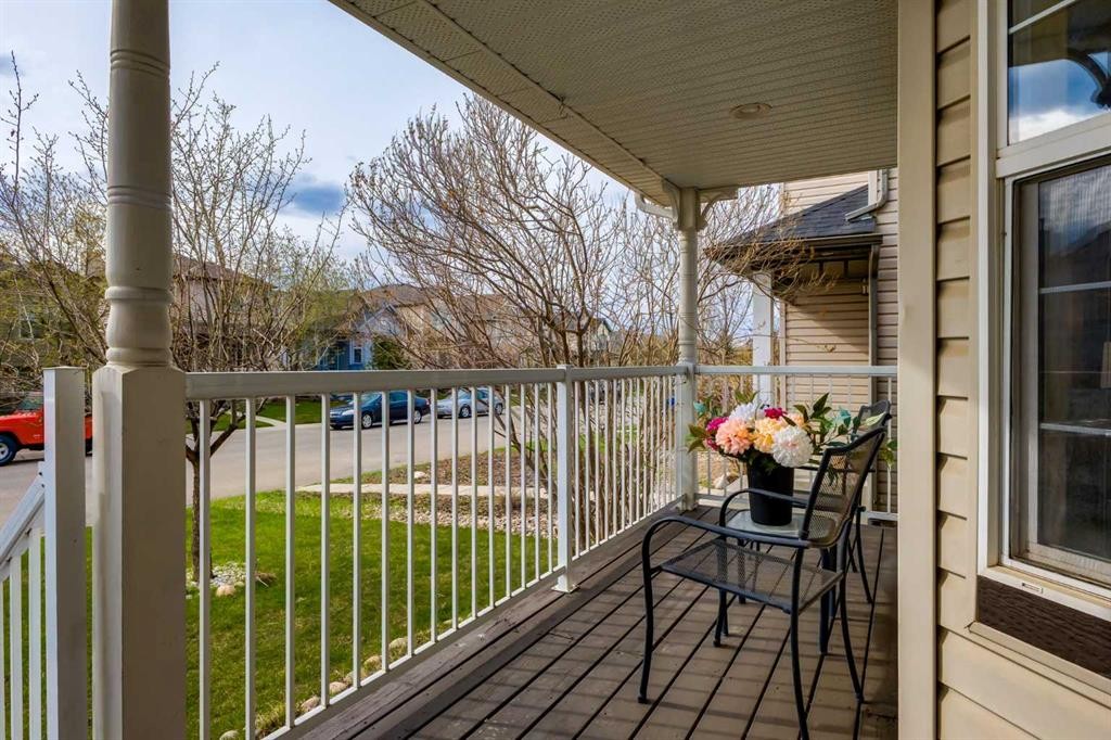 159 Cimarron Grove Crescent, Okotoks, AB - Outdoor With Deck Patio Veranda With Exterior