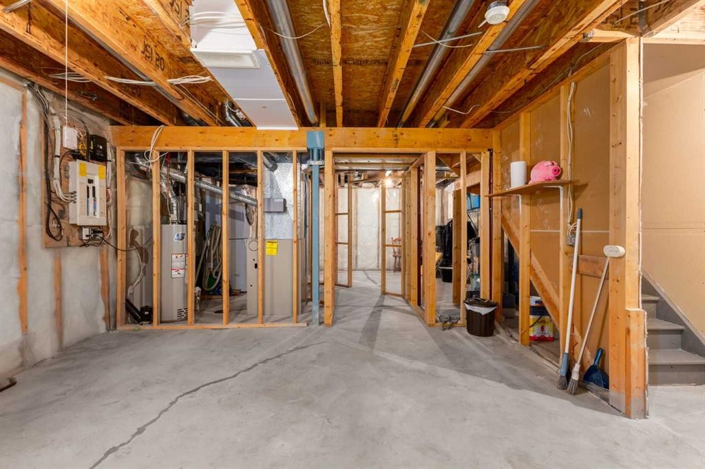 159 Cimarron Grove Crescent, Okotoks, AB - Indoor Photo Showing Basement