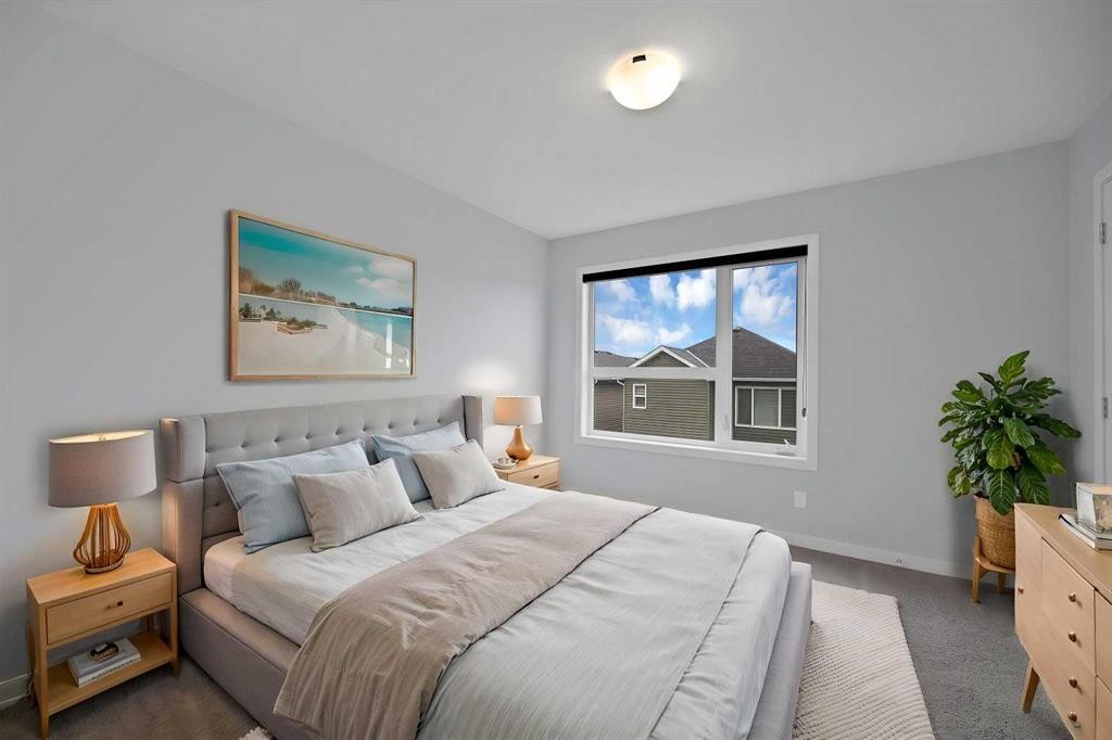 411-301 Redstone Boulevard Ne, Calgary, AB - Indoor Photo Showing Bedroom