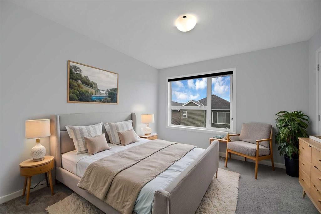 411-301 Redstone Boulevard Ne, Calgary, AB - Indoor Photo Showing Bedroom