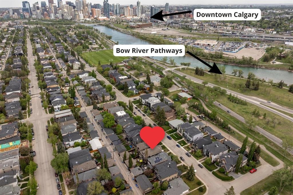 2228 Broadview Road Nw, Calgary, AB - Outdoor With View