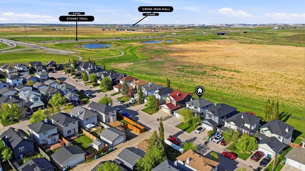 101 Coville Crescent Ne, Calgary, AB - Outdoor With View
