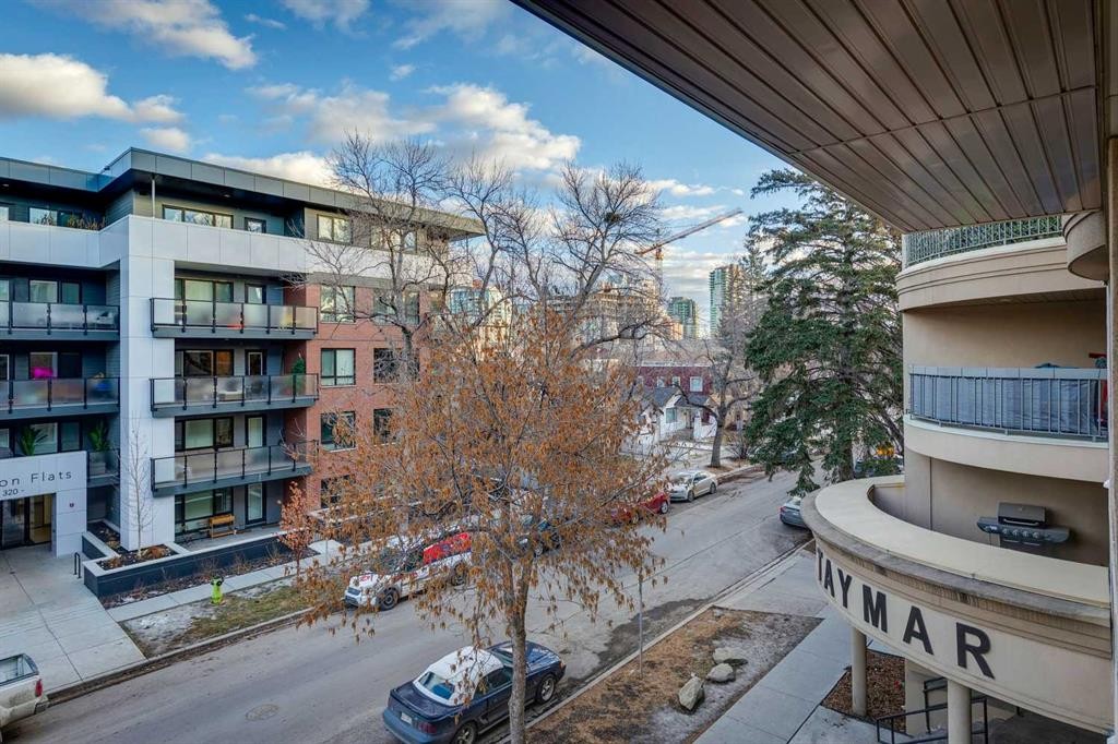 304-317 19 Avenue Sw, Calgary, AB - Outdoor With Balcony