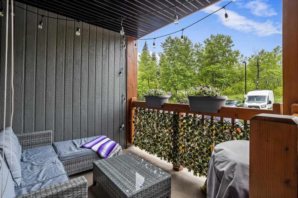 111-300 Palliser, Canmore, AB - Outdoor With Deck Patio Veranda With Exterior