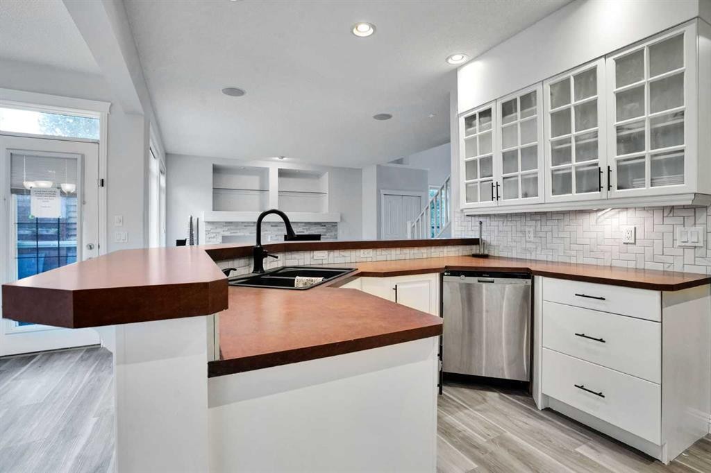 74 Cranleigh Green Se, Calgary, AB - Indoor Photo Showing Kitchen With Upgraded Kitchen