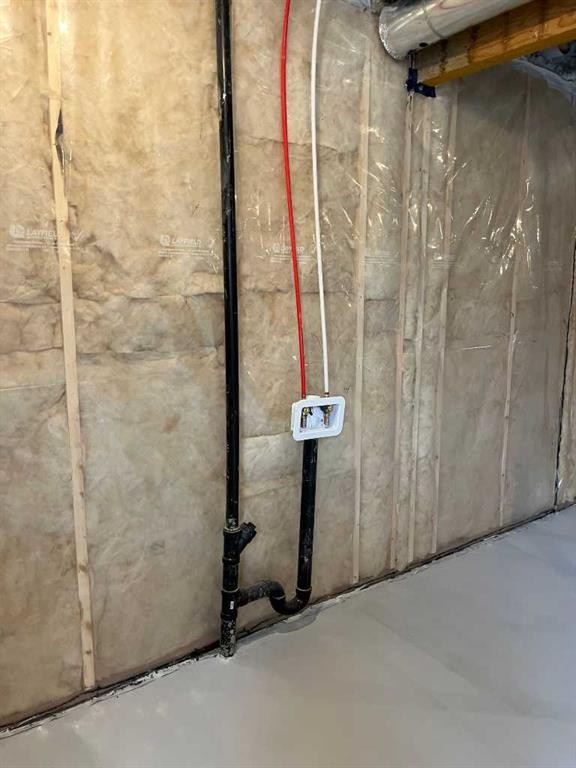 49 Legacy Point Terrace Se, Calgary, AB - Indoor Photo Showing Basement