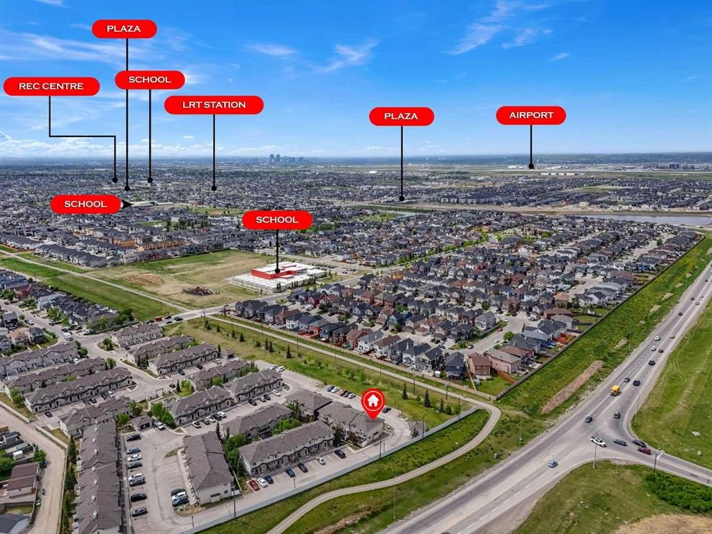 312 Saddlebrook Point Ne, Calgary, AB - Outdoor With View