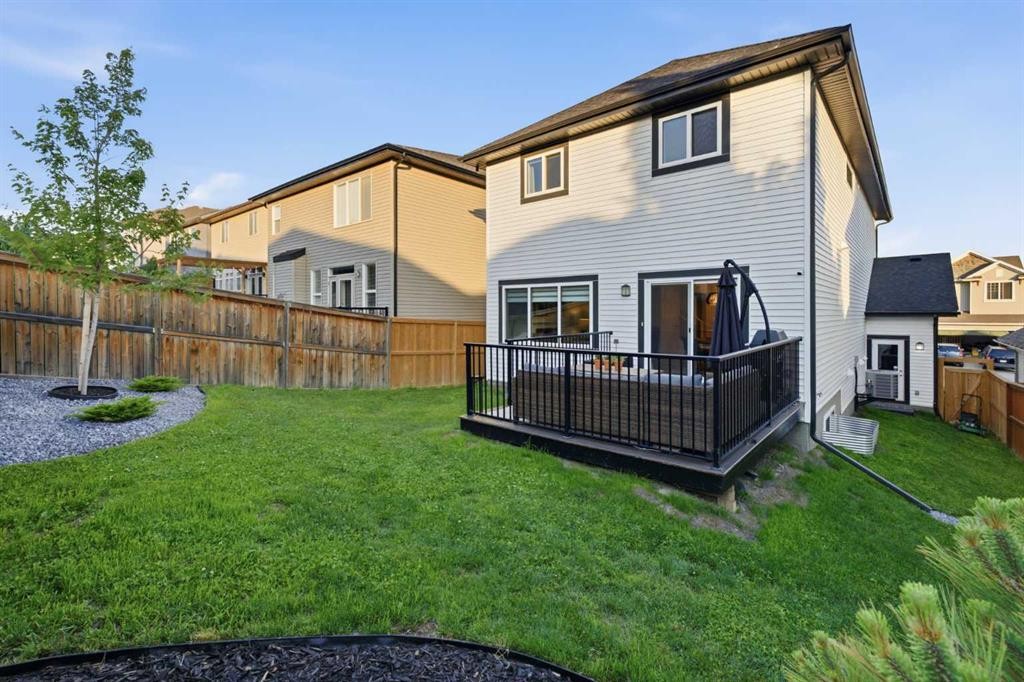 92 Heritage Hill, Cochrane, AB - Outdoor With Deck Patio Veranda