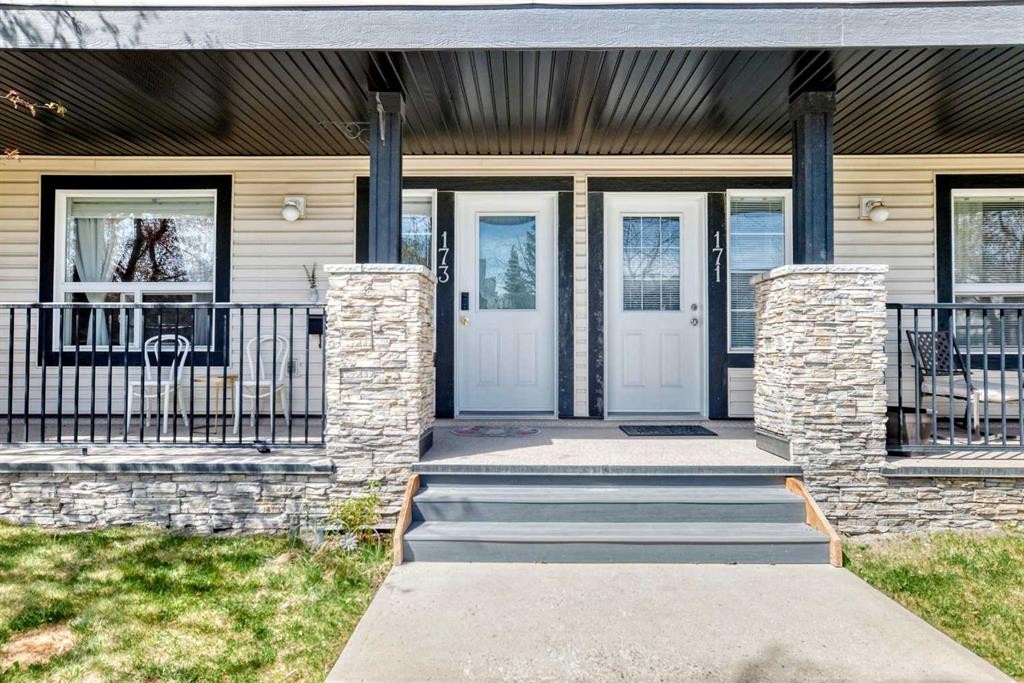 173 Eversyde Common Sw, Calgary, AB - Outdoor With Deck Patio Veranda