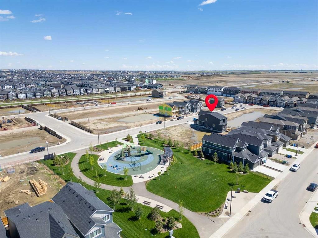 53 Snowberry Common Se, Calgary, AB - Outdoor With View