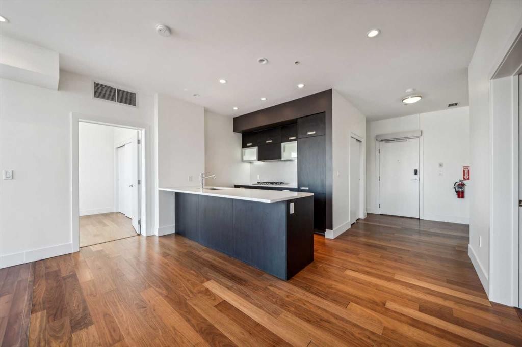 302-2505 17 Avenue Sw, Calgary, AB - Indoor Photo Showing Kitchen