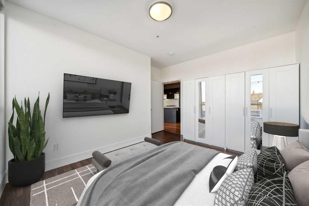 302-2505 17 Avenue Sw, Calgary, AB - Indoor Photo Showing Bedroom