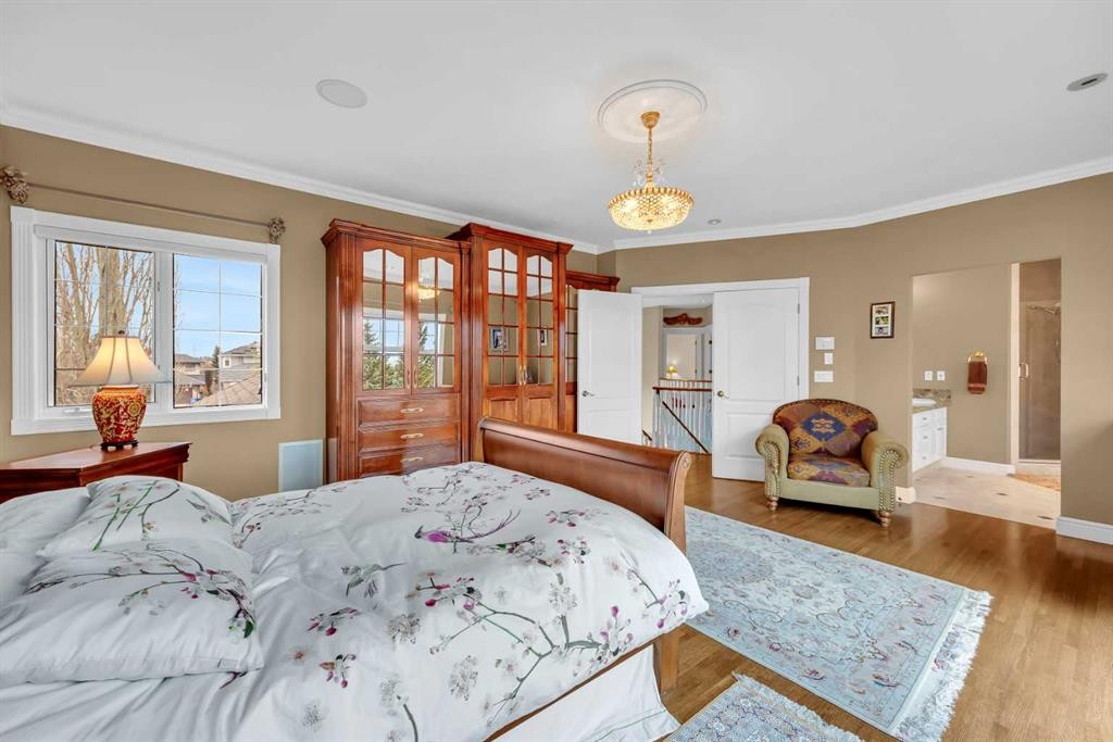 216 Evergreen Heath Sw, Calgary, AB - Indoor Photo Showing Bedroom