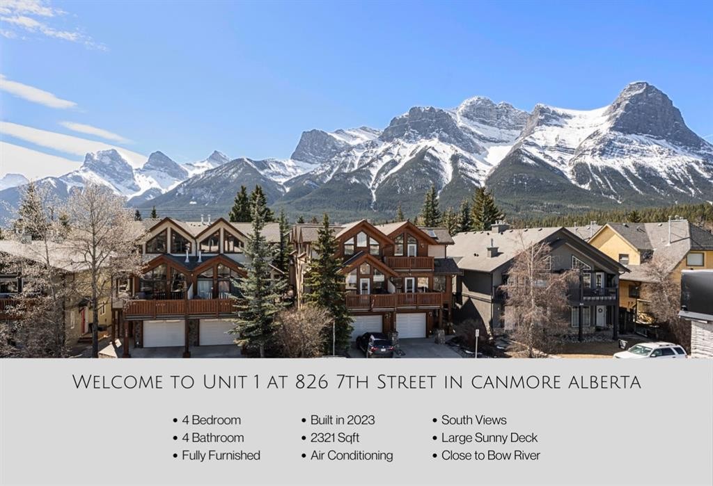 1-826 7Th Street, Canmore, AB - Other