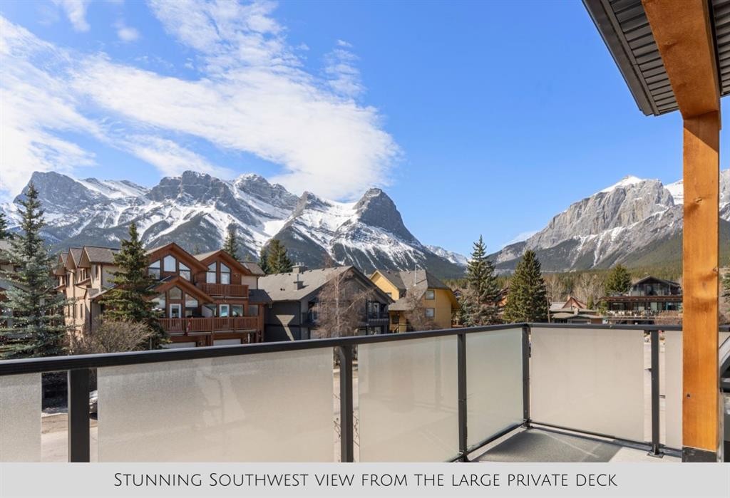 1-826 7Th Street, Canmore, AB - Outdoor