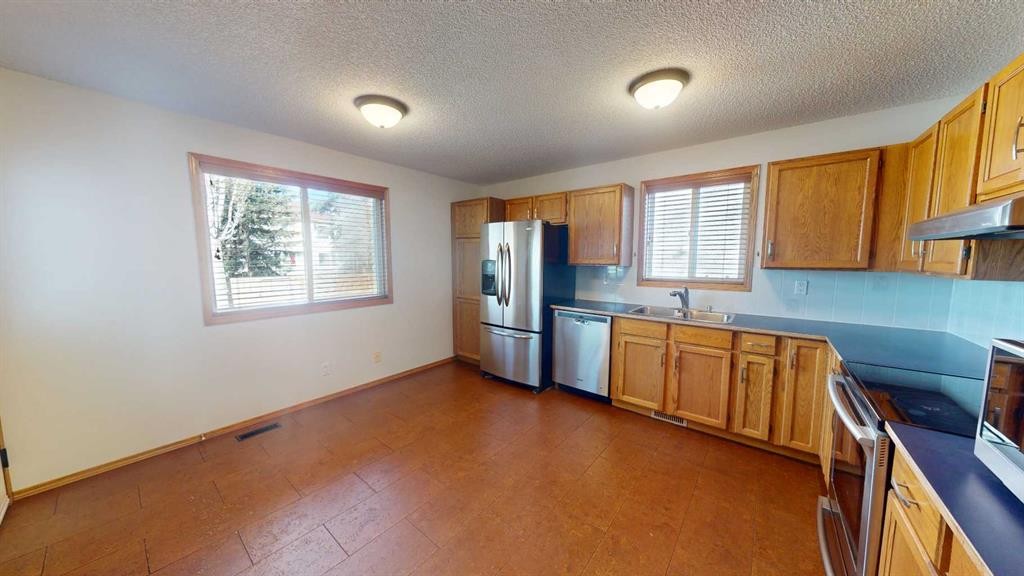 60 Sunmeadows Court Se, Calgary, AB - Indoor Photo Showing Kitchen With Double Sink