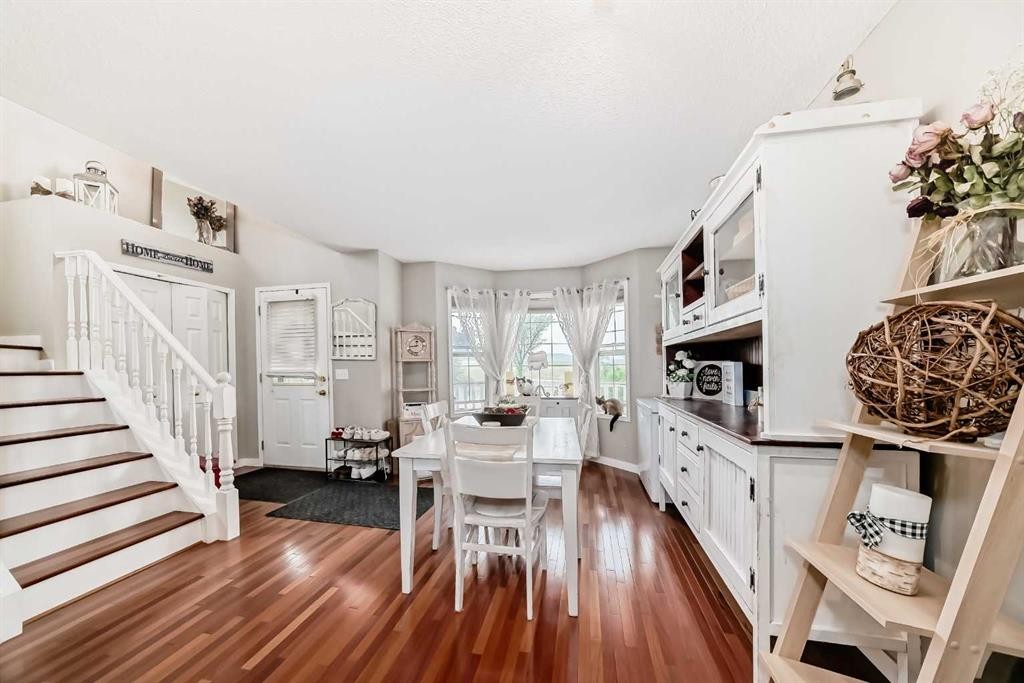 132 Hidden Hills Road Nw, Calgary, AB - Indoor Photo Showing Dining Room