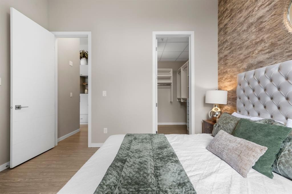 128-122 Mahogany Centre Se, Calgary, AB - Indoor Photo Showing Bedroom