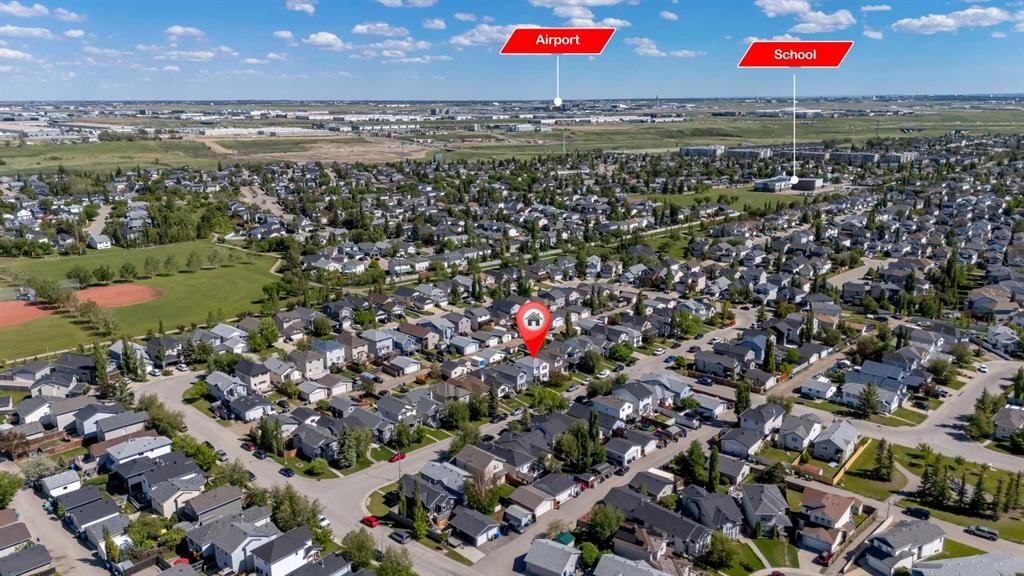 19 Coventry Link Ne, Calgary, AB - Outdoor With View