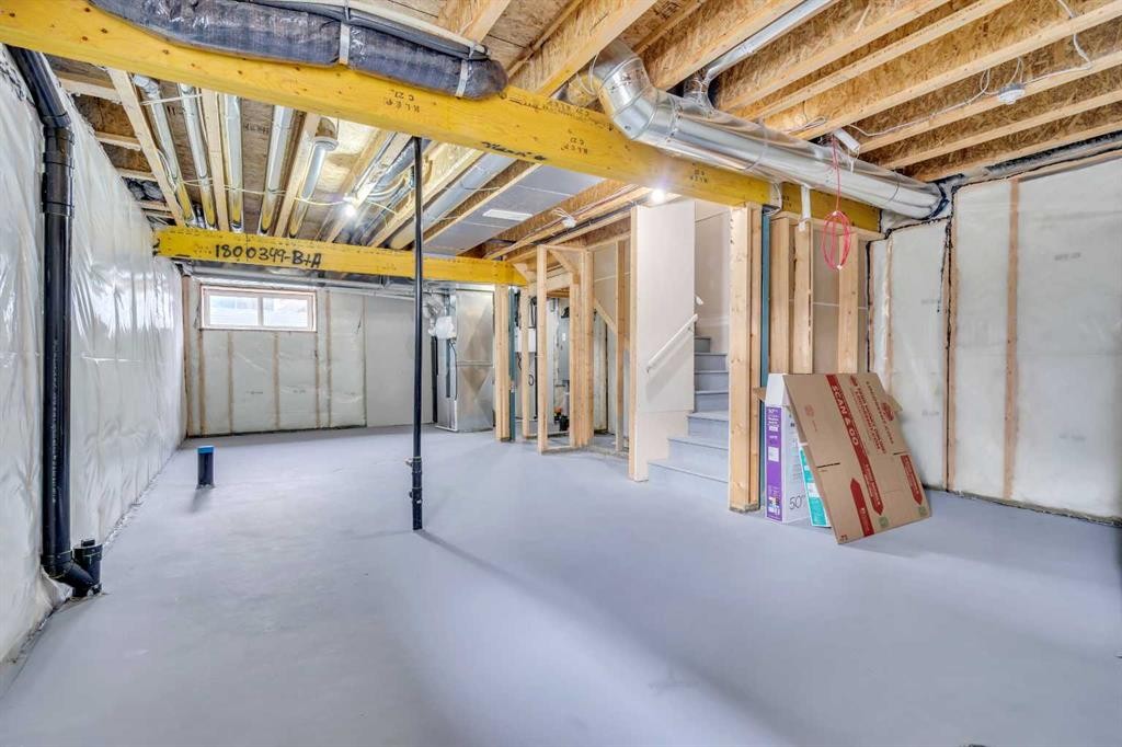 52 Red Embers Manor Ne, Calgary, AB - Indoor Photo Showing Basement