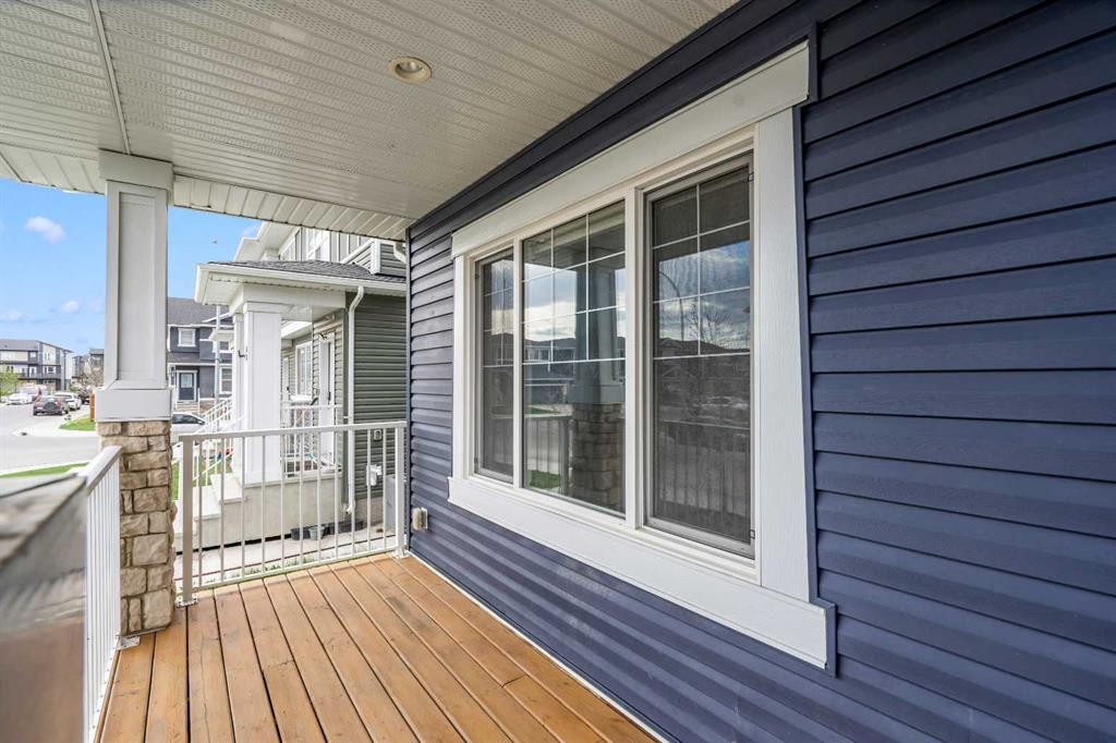 52 Red Embers Manor Ne, Calgary, AB - Outdoor With Deck Patio Veranda With Exterior