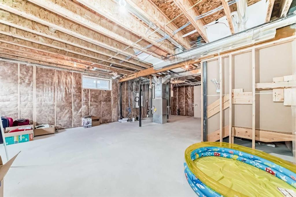 123 Red Sky Crescent Ne, Calgary, AB - Indoor Photo Showing Basement