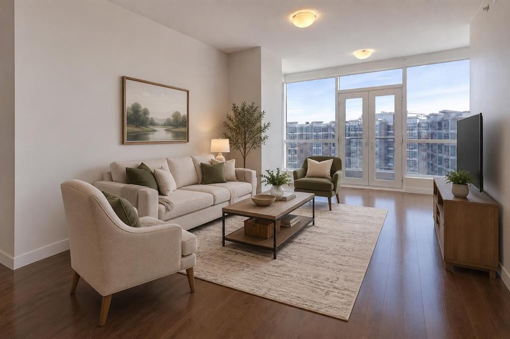 810-16 Varsity Estates Circle Nw, Calgary, AB - Indoor Photo Showing Living Room