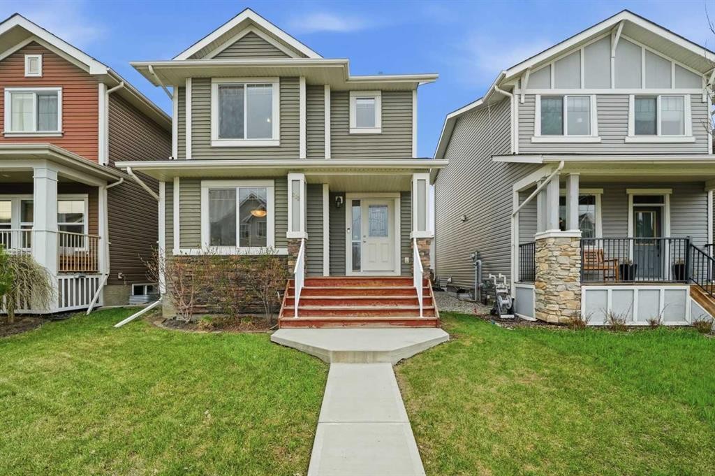 383 Fireside Place, Cochrane, AB - Outdoor With Facade
