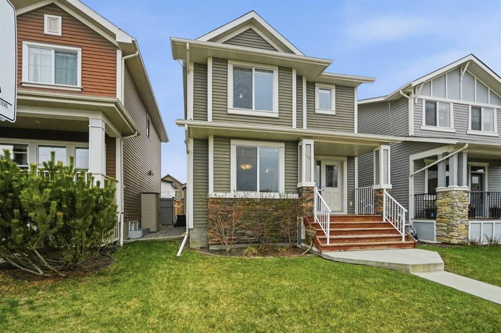 383 Fireside Place, Cochrane, AB - Outdoor With Facade