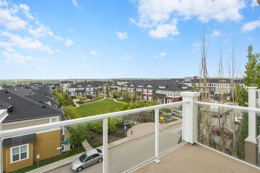 412-2300 Evanston Square Nw, Calgary, AB - Outdoor With Balcony With View