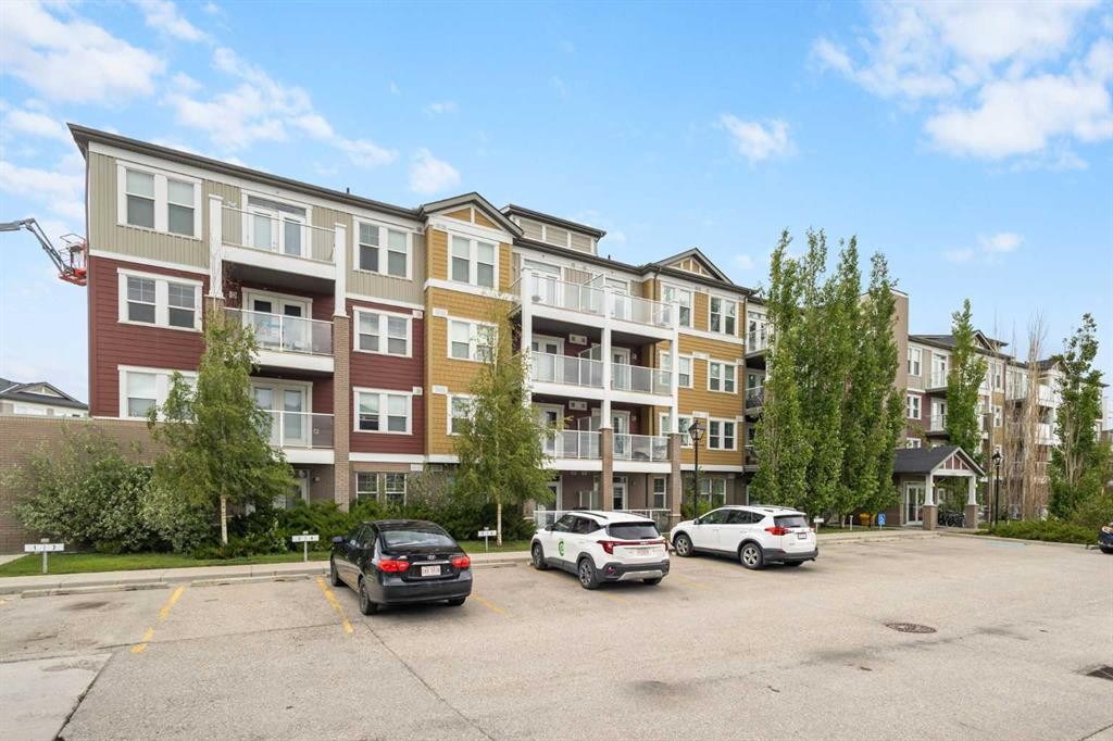 412-2300 Evanston Square Nw, Calgary, AB - Outdoor With Balcony With Facade