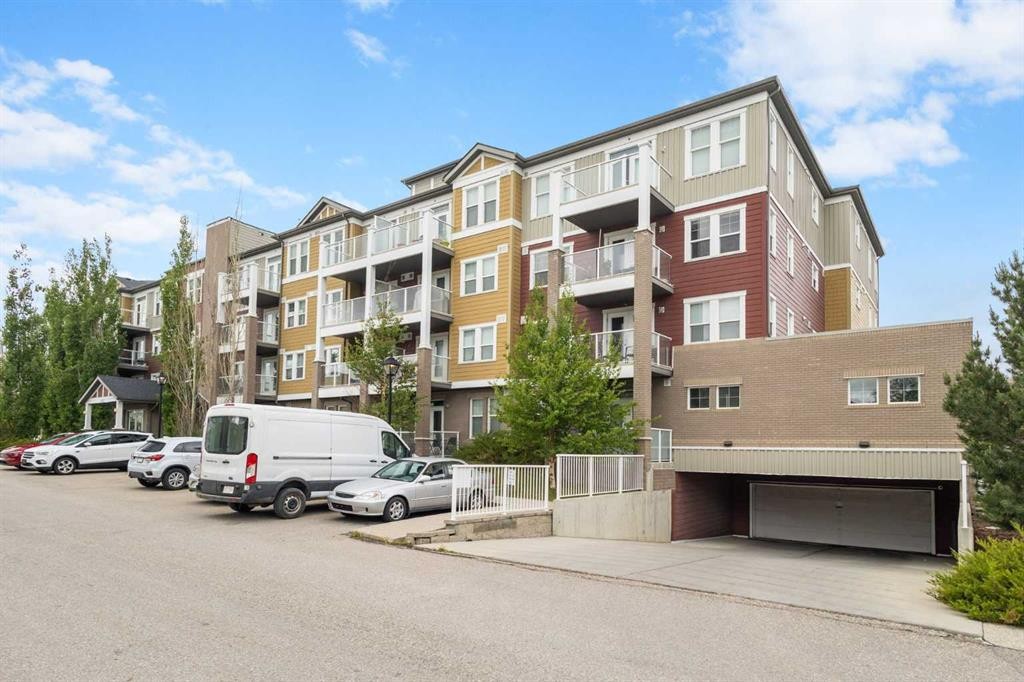 412-2300 Evanston Square Nw, Calgary, AB - Outdoor With Balcony With Facade