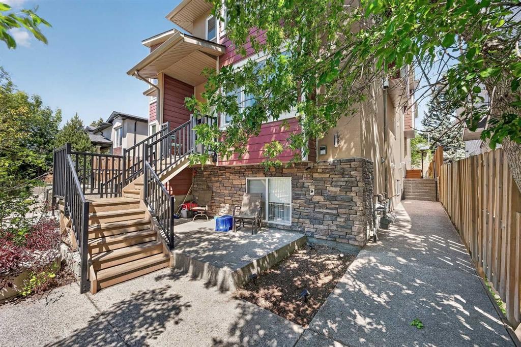 2-530 56 Avenue Sw, Calgary, AB - Outdoor With Deck Patio Veranda