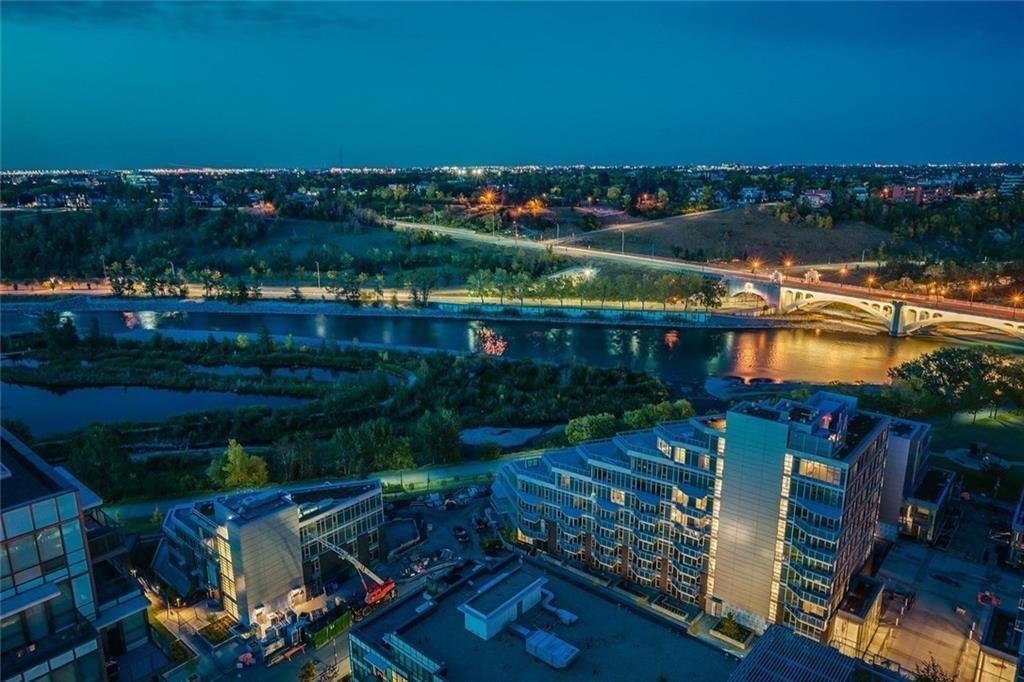 357-222 Riverfront Avenue Sw, Calgary, AB - Outdoor With View