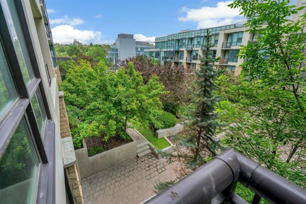 357-222 Riverfront Avenue Sw, Calgary, AB - Outdoor With Balcony