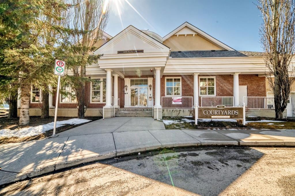 261-3000 Marda Link Sw, Calgary, AB - Outdoor With Deck Patio Veranda