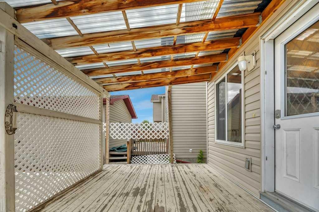 126 Covebrook Place Ne, Calgary, AB - With Deck Patio Veranda With Exterior
